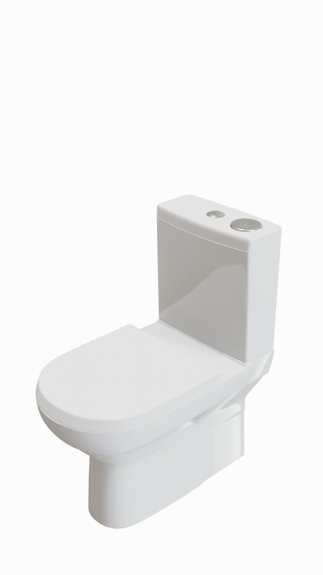 Escobilla de baño  Invisible  Onogreen BLANCO/BLANCO